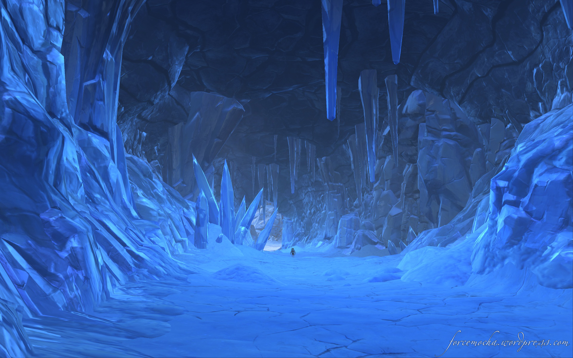 Image result for icy cave background